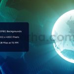 دانلود بک گراند جهان انتزاعی با ذرات مدرن Abstract World & Particles Backgrounds