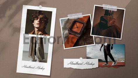 Polaroid Collage Mockup1