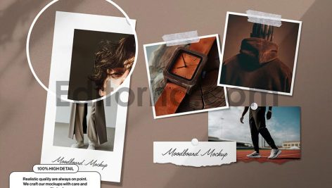 Polaroid Collage Mockup2