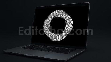 Techno Mesh Geometric Background