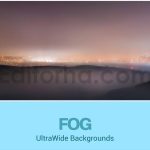 UltraWide City and Fog Backgrounds Set