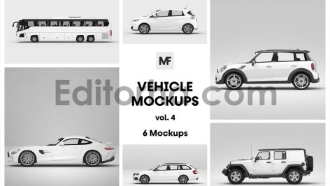 Vehicle Mockups vol.4-1
