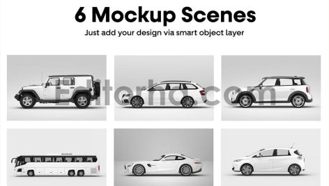 Vehicle Mockups vol.4-3