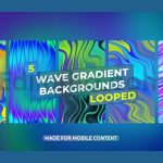 Wave Gradient Backgrounds | MOGRT