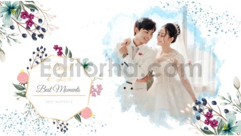 Ink Romantc Wedding Slideshow (MOGRT)