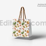 Autumn season illustration and pattern