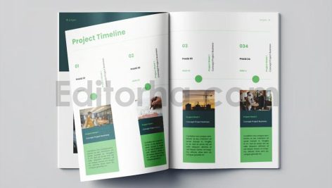 دانلود فایل لایه باز کاتالوگ پرزنتیشن تجاری Business Proposal Template Vol.2