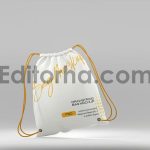 Drawstring Bag Mockup Set4