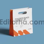 High Quality Paper Bag Mockup Set3