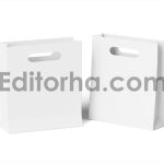 High Quality Paper Bag Mockup Set4