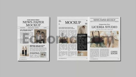 Newspaper Mockup2