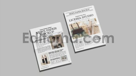 Newspaper Mockup4