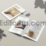 Opened A4 Magazine Mockup V2-2