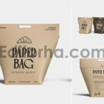 Paper Bag Packaging Mockup Set1