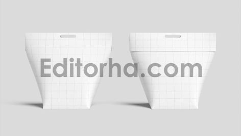 Paper Bag Packaging Mockup Set2