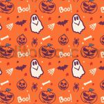 Pattern Pumpkin Halloween Background