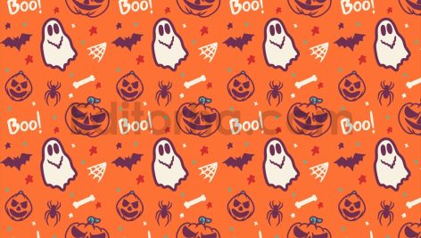 Pattern Pumpkin Halloween Background