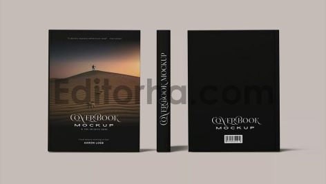 Premium Hardcover Book Mockup5