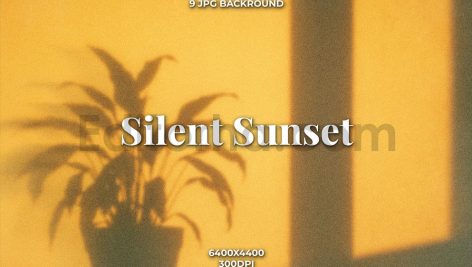 Silent Sunset Shadow Overlay Backgrounds