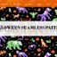 Halloween Skeletons Seamless Pattern