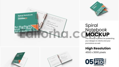 Spiral Notebook Mockup1
