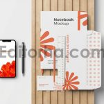 Top View Stationery Mockup4