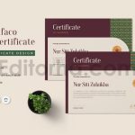 Certifaco - Certificate Template