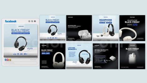 Black Friday Social Media Post Templates