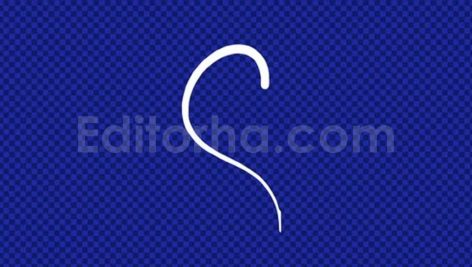 Doodle Heart Element Package on Alpha Channel, Loop