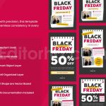 Black Friday Sale Social Media Post Template V1