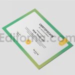 Saeroster - Certificate Template