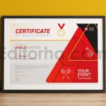 Badminton Certificate