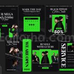 Black Friday Social Media Post Instagram Carousel