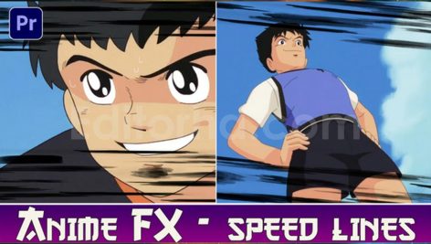 Anime FX - Speed Lines I Premiere