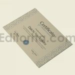 Kansicate - Certificate Template