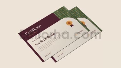 Certifaco - Certificate Template