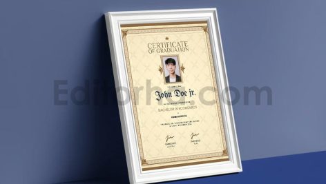 Kolaha - Graduation Certificate & Canva Template