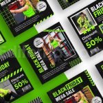 Black Friday Super Sale Instagram Post