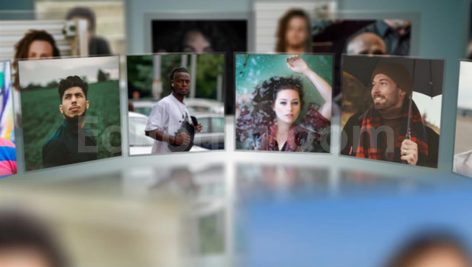 Carousel Photo Logo Reveal