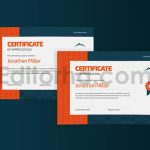 Chain Break - Certificate Template