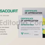 Versacourt - Certificate Template