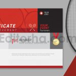 Modern Badminton Certificate