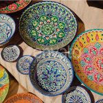 Decorative Ceramic Plates in Uzbekistan