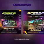 Black Friday Sale Social Media Post Design Set