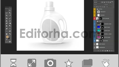 A Plastic Bottle Mockup5