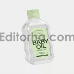 Baby Oil Bottle Mockup4