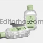 Baby Oil Bottle Mockup5