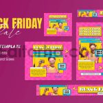Black Friday Sale Banners Ad Template