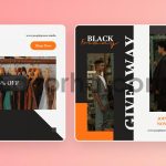 Black Friday Sale Instagram Post Template3