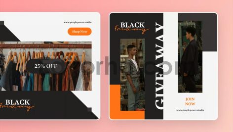 Black Friday Sale Instagram Post Template3